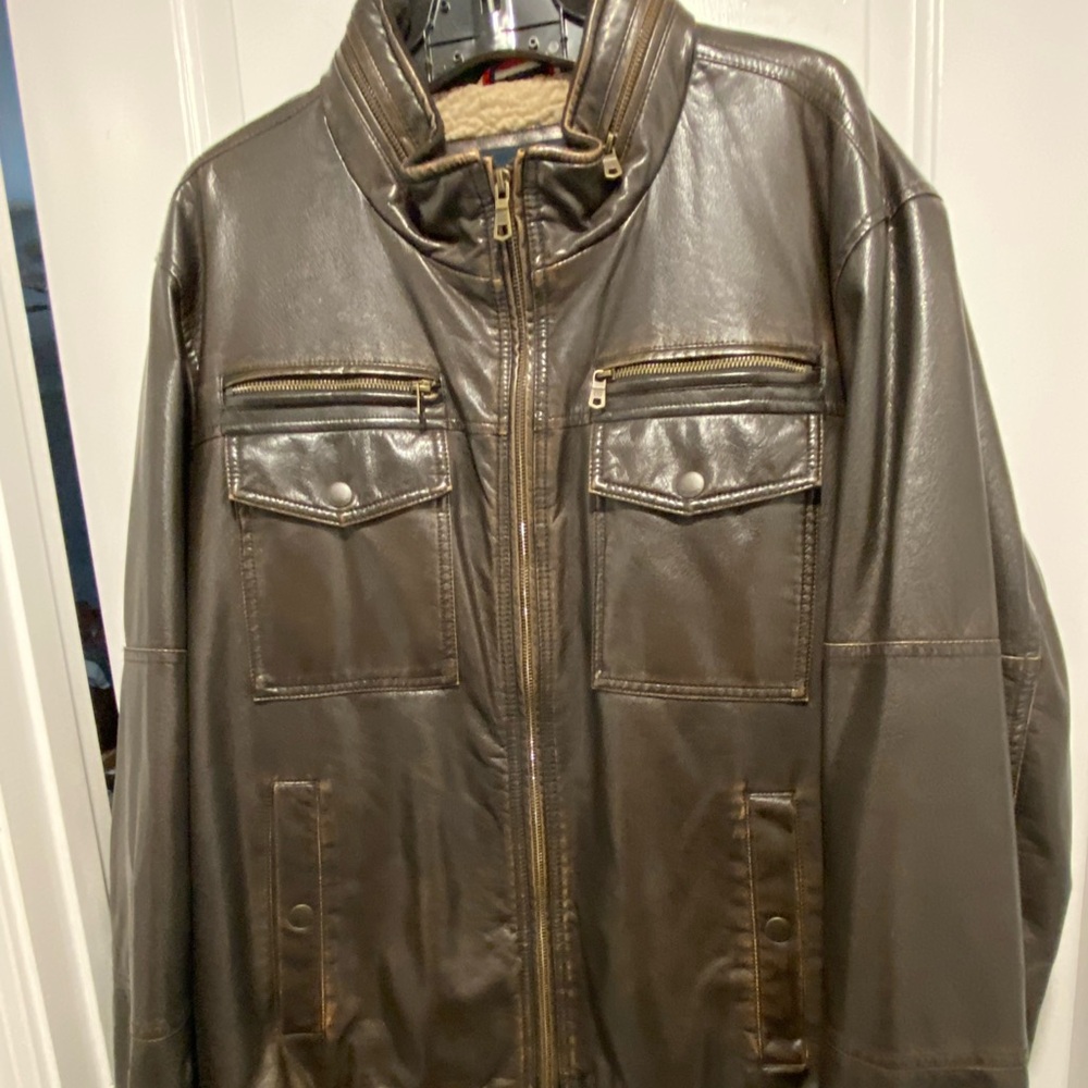 Tommy Hilfiger Dark Brown Bomber Jacket